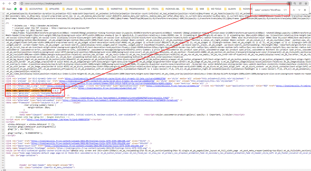Version of WordPress